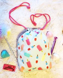 NEW Sun Squad Drawstring Kids Bag