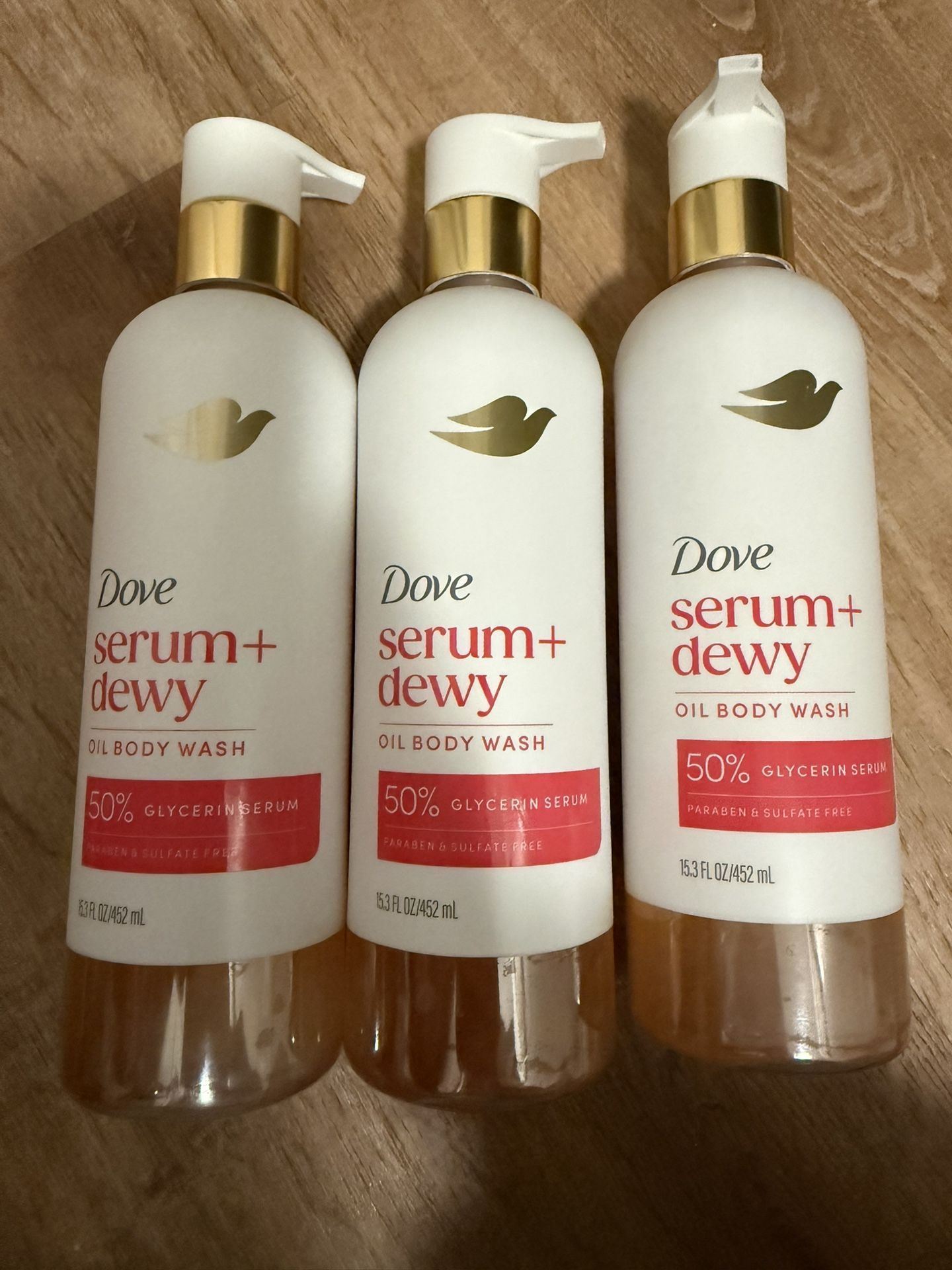 Dove Serum Body Wash Bundle