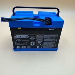 Peg Perego Official 12 Volt Blue Battery for Peg Perego Vehicles IAKB0501