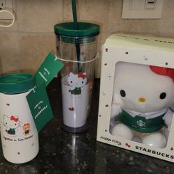 Starbucks Hello Kitty Lot