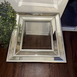 Mirrored Side Table