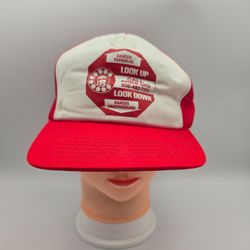 Vintage Hanes Headwear Miss Digg (Michigan) Trucker Adjustable SnapbackHat.  8