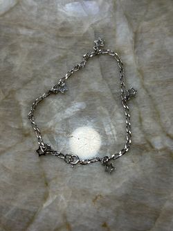 For Wedding 925 Sterling Silver Bracelet 7.5 Inches Long
