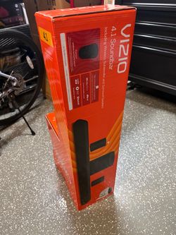 VIZIO 4.1 Soundbar with Dolby Atmos, Wireless Surround Speakers & Compact Subwoofer SV410XW-0905