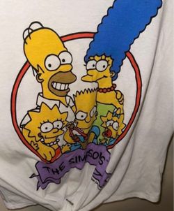 The Simpsons Front tie Tee