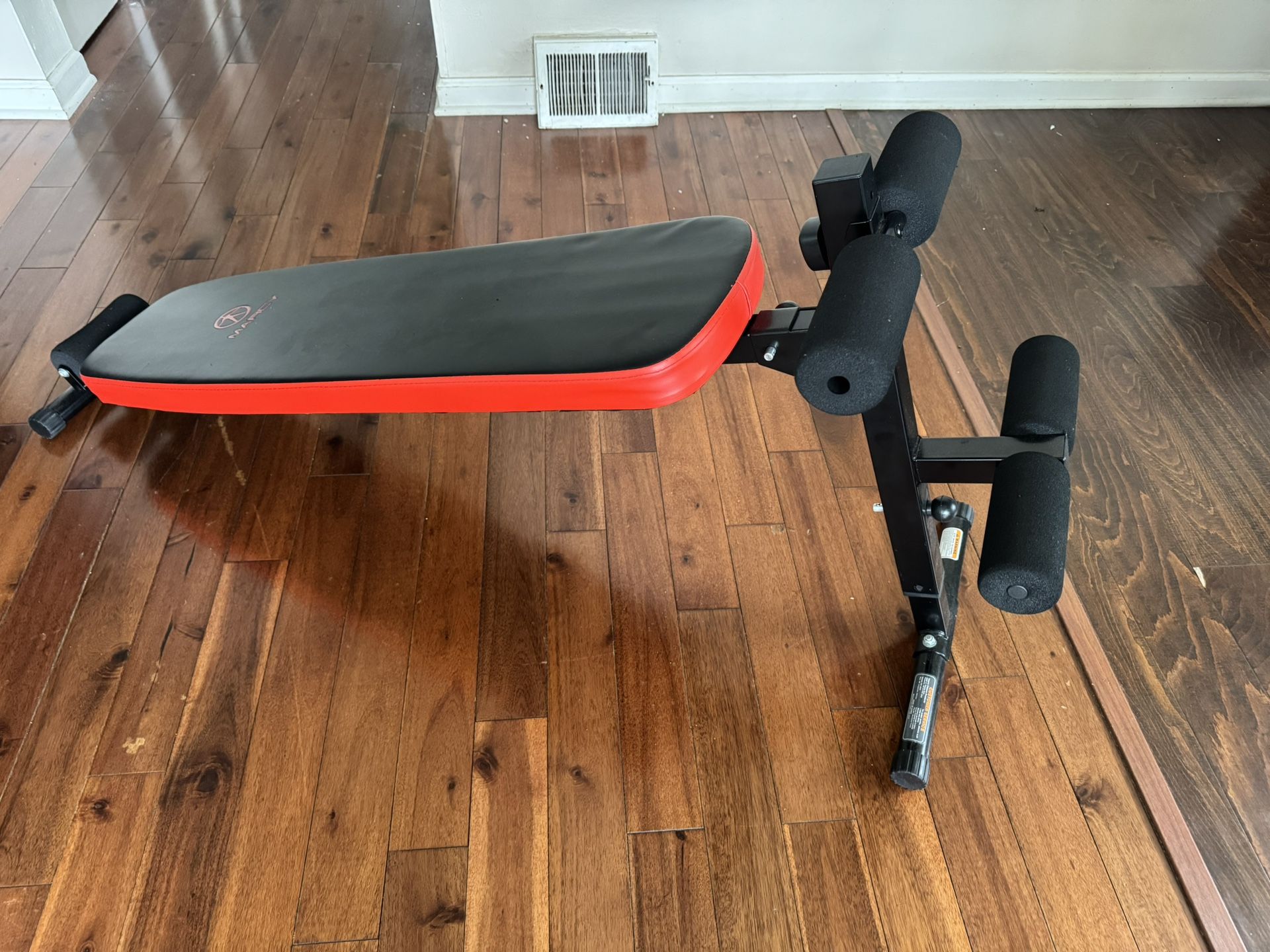 Marcy Folding Utility Bench with Headrest Slant Board SB-4606