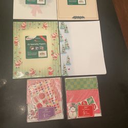 CHRISTMAS STATIONARY & DIY CARD MAKING KITS - ALL FOR $10