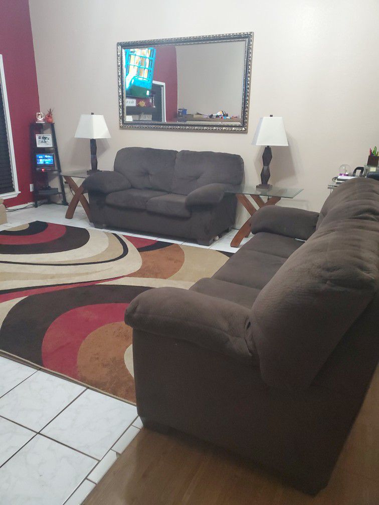 Full Living Room Set INCLUDES 3RD Coffee Table