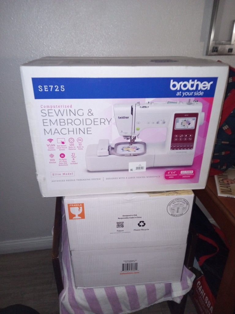 Brothers SC 725 Embroidery Machine Elite