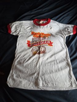 Vintage DeKuyper Root Beer Schnapps Ringer T-Shirt