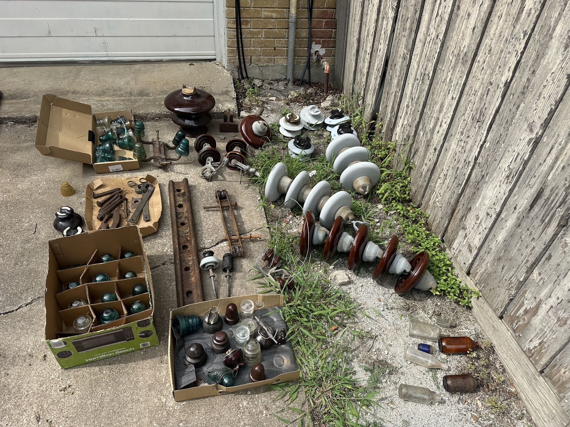 Glass And Ceramic Insulator Collection