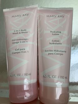 MK. 2-In-1 Body Wash & Shave. Hydrating Lotion 