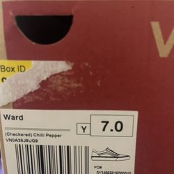 Red And White Checkered Vans