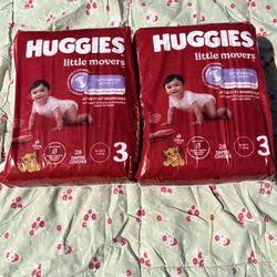 Huggies Size 3 diapers
