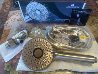 New shower head with filter