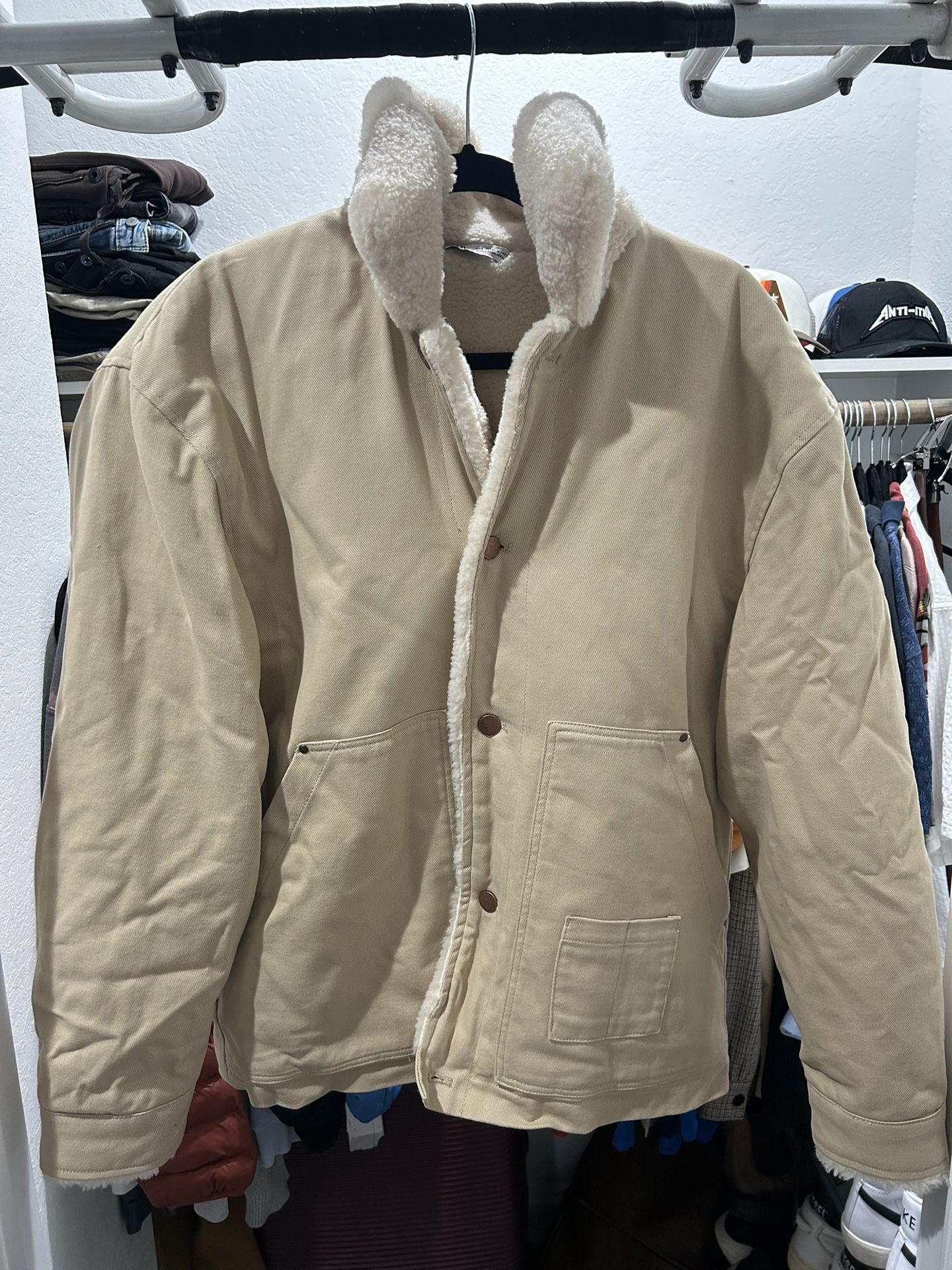 Zara Sherpa winter Jacket