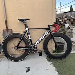 88mm deep dish Carbon Rim, both Novatec