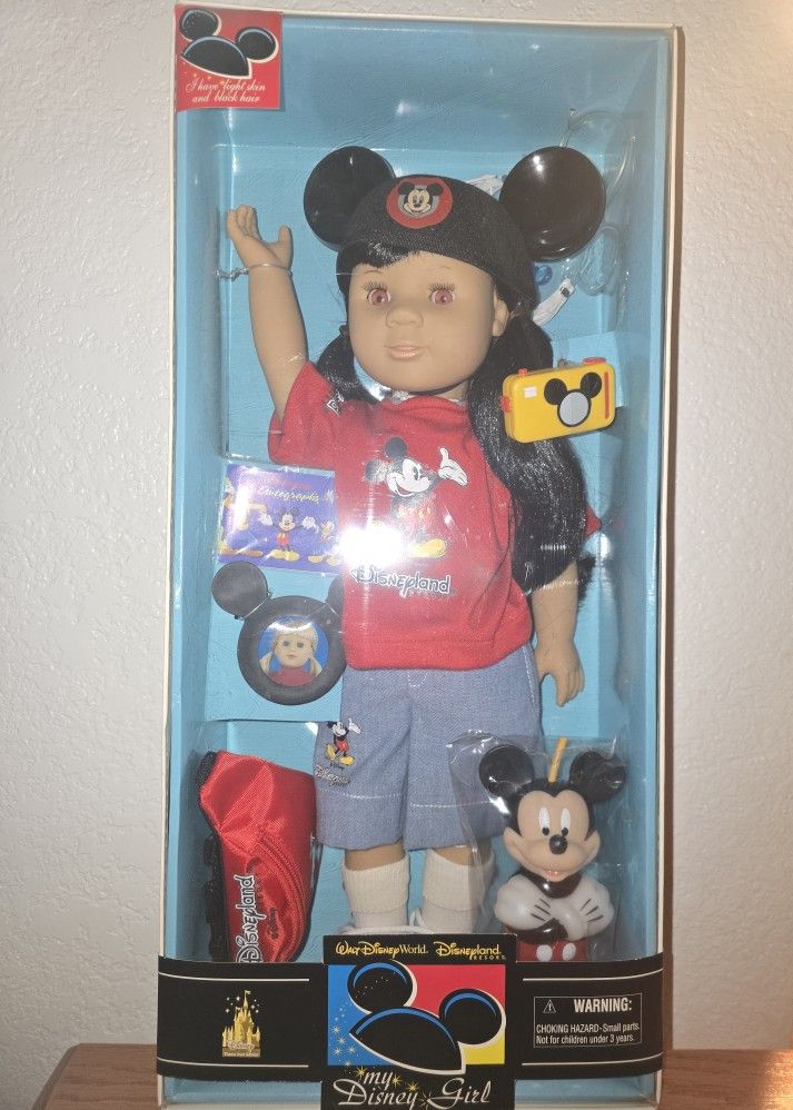 My Disney Girl Doll and outfits