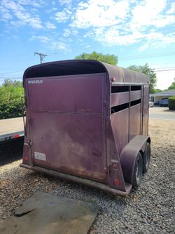 Horse trailer