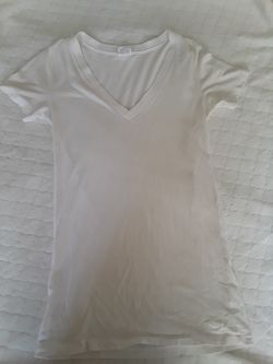 Victoria secrets white V-neck tshirt