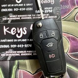 <Please Read Description 4 Pricing!> ($120 in Upland Immediately) Ford Flip Key & Remote Copy (Transit 250, Transit 350, Transit 450, Transit Connect)