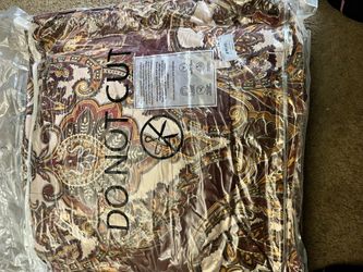 Odyssey Scroll/Stripe Reversible 8 Pc. Comforter Sets