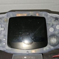 **Upgraded** Nintendo Gameboy Advance Clear