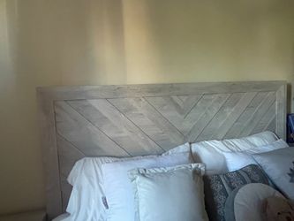 King size bed panel