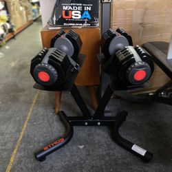 ETHOS Selectable Dumbbell And Stand 
