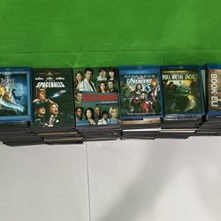Lot of 100+ DVD & Blu-Ray Movies - Action, Comedy, Drama, TV Shows - Mixed Titles