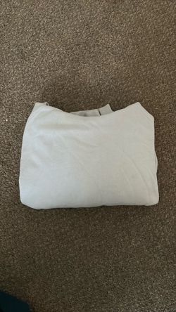 Abercrombie & Fitch White Crewneck Sweatshirt