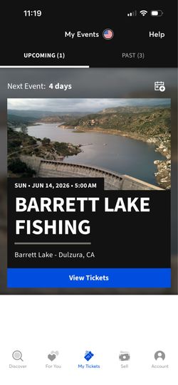 Barrett lake ticket
