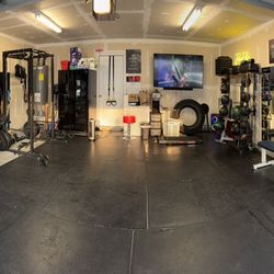 Full Garage Rubber Flooring