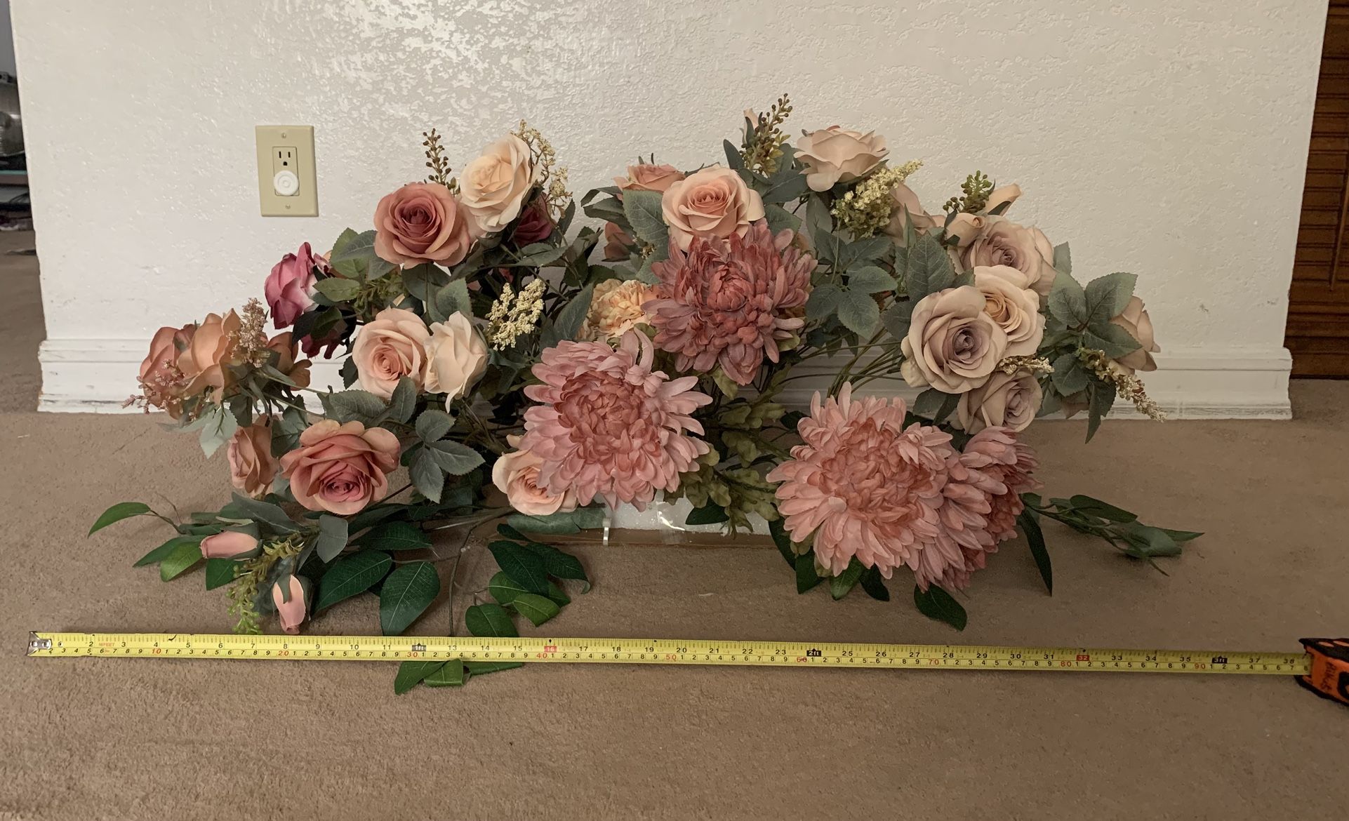 Beautiful Silk floral Arrangement display