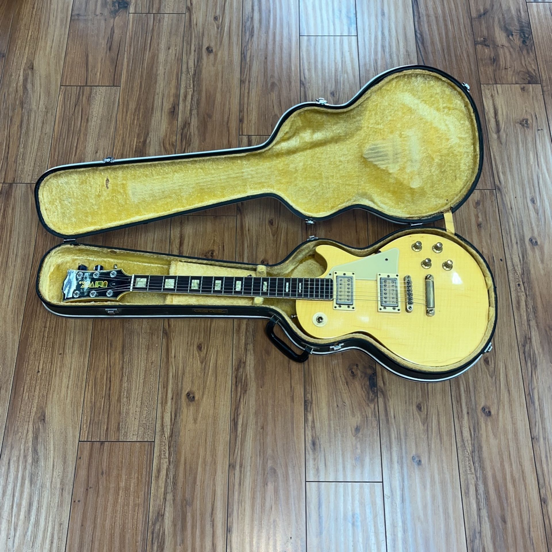 Univox Guitar, With Case, In Good Condition
