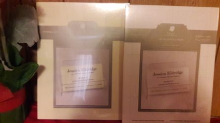 NEW Business cards. White or Ivory, 250 pkge. $12 each