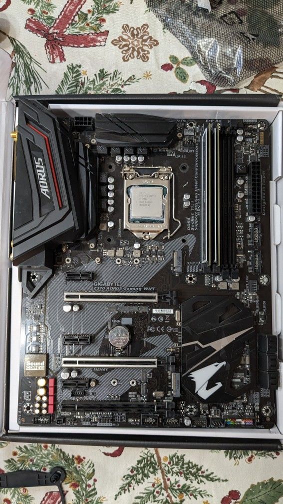 Z370 AORUS i7-9700k 16gb ram