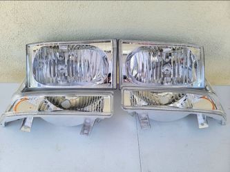 Ford F250 F350 F450 F550 Excursion 99-04 Headlights Luces Micas Calaveras Faros Faroles Focos Headlamps