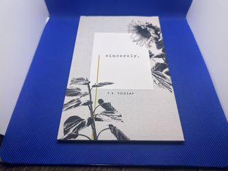 Sincerely by F.S. Yousaf poetry book