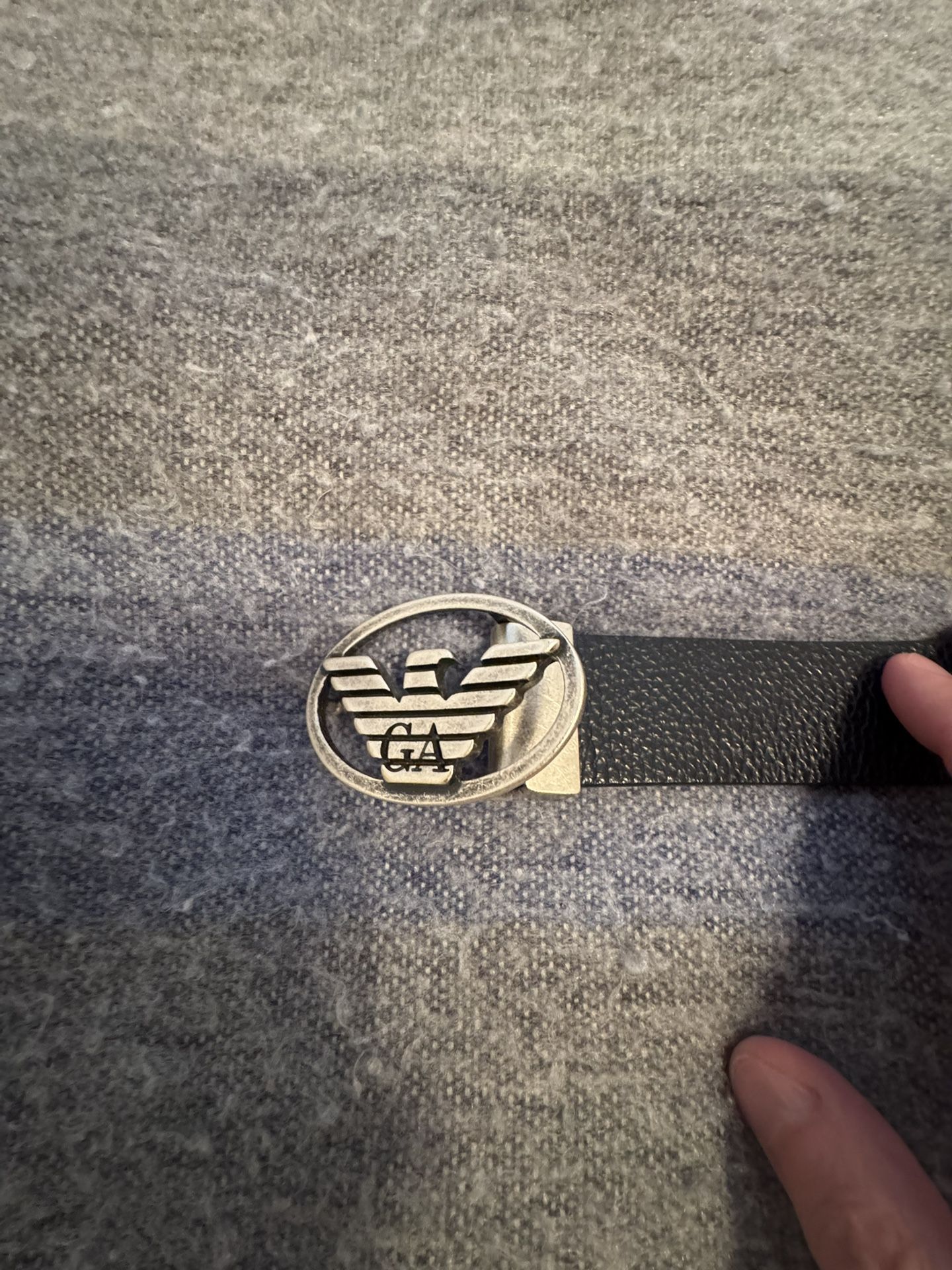Giorgio Armani Men Leather Belt