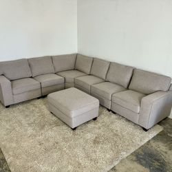 Fabric Couch Sectional (Delivery Is Available)