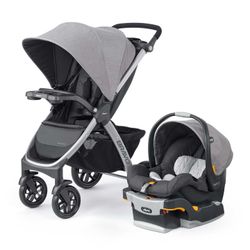 Chicco Bravo Travel System - Stroller, Car Seat, 2x Bases