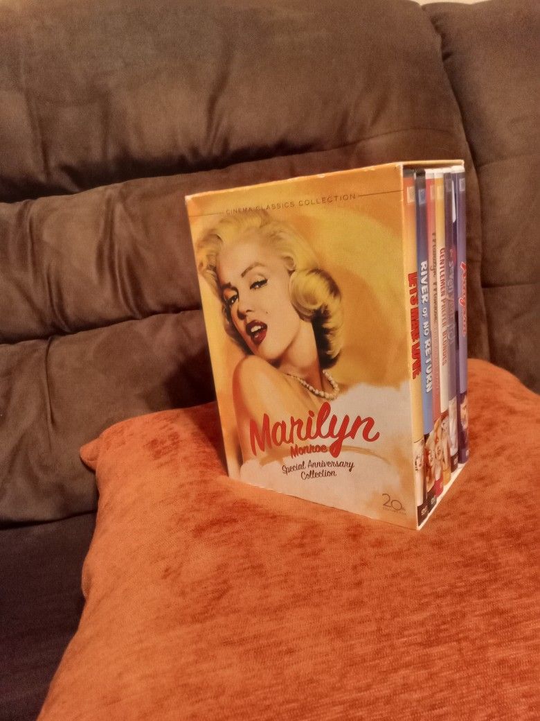 Marilyn Monroe DVD Special Anniversary Collection, Like new, No Damage 