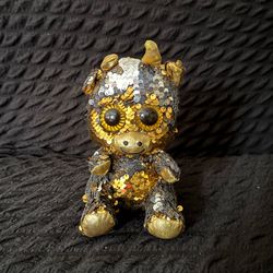 Grin Studios Reversible Sequin Bling Plush
