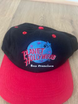 Vintage Planet Hollywood San Francisco and Costa Mesa SnapBack hats