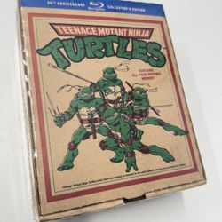 NEW Teenage Mutant Ninja Turtles 25th Anniversary Collector's Edition Blu-ray