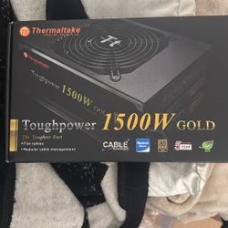 New Thermaltake Toughpower 1500W Gold PSU – Unused!