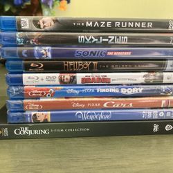 Blu-Ray movies