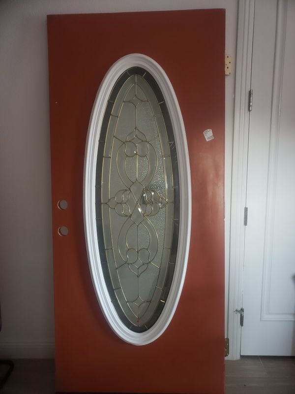 New exterior door , special order door. Was purchased at New exterior door , special order door. Was purchased at