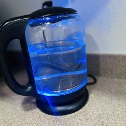 Chefman 1.7 Liter Electric Glass Tea Kettle